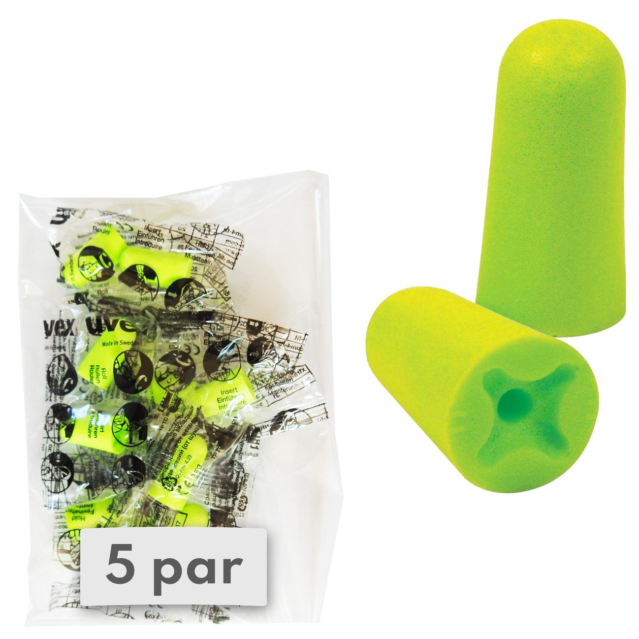 Xfit 5 zatyczki do podróżowania