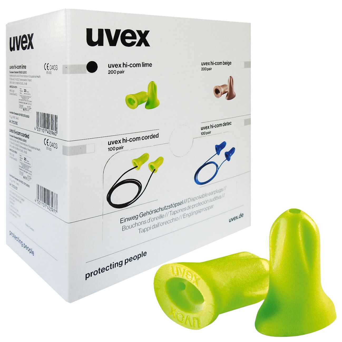 hicomL 200 uvex hi-com lime
