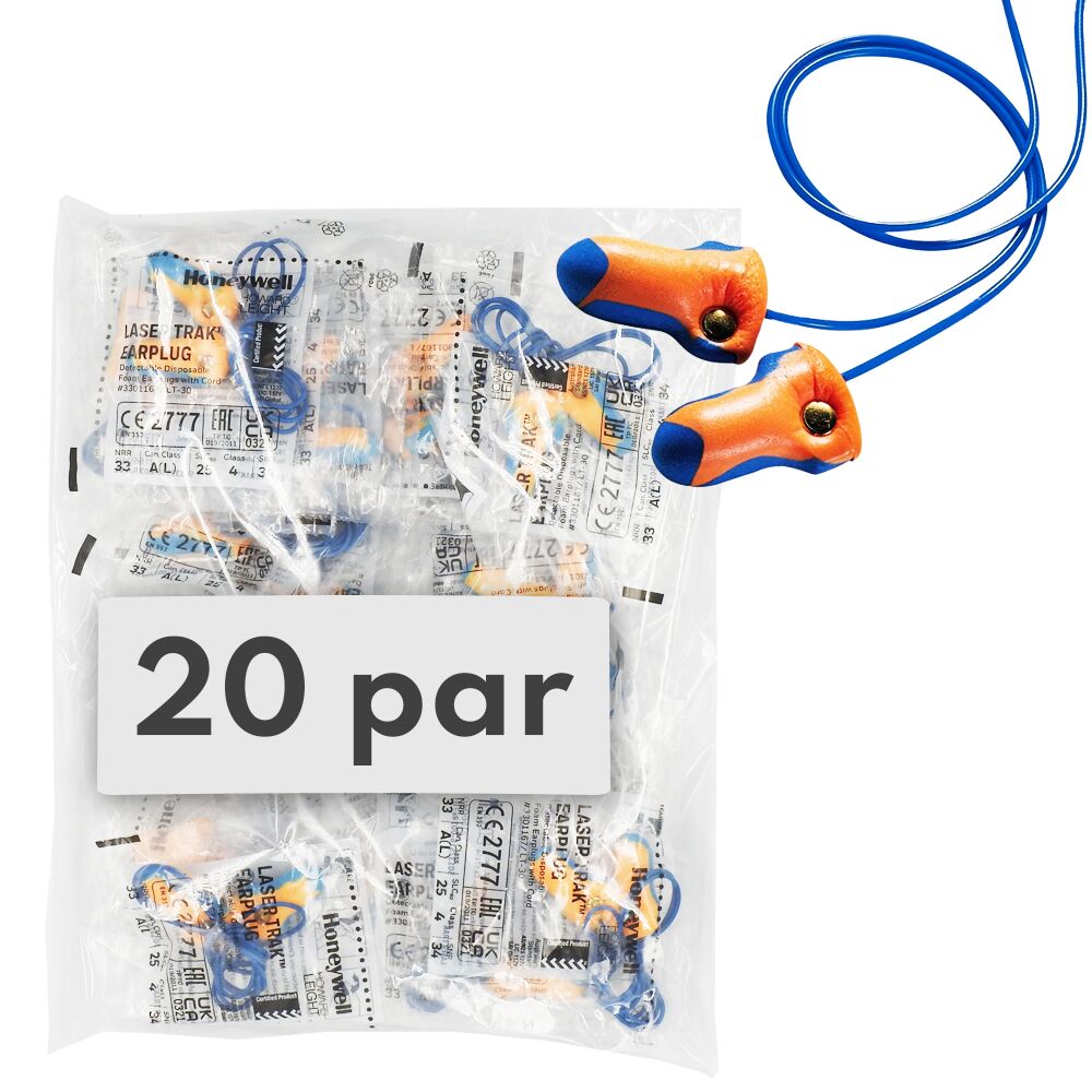 LaserTrak20 Zatyczki wykrywalne