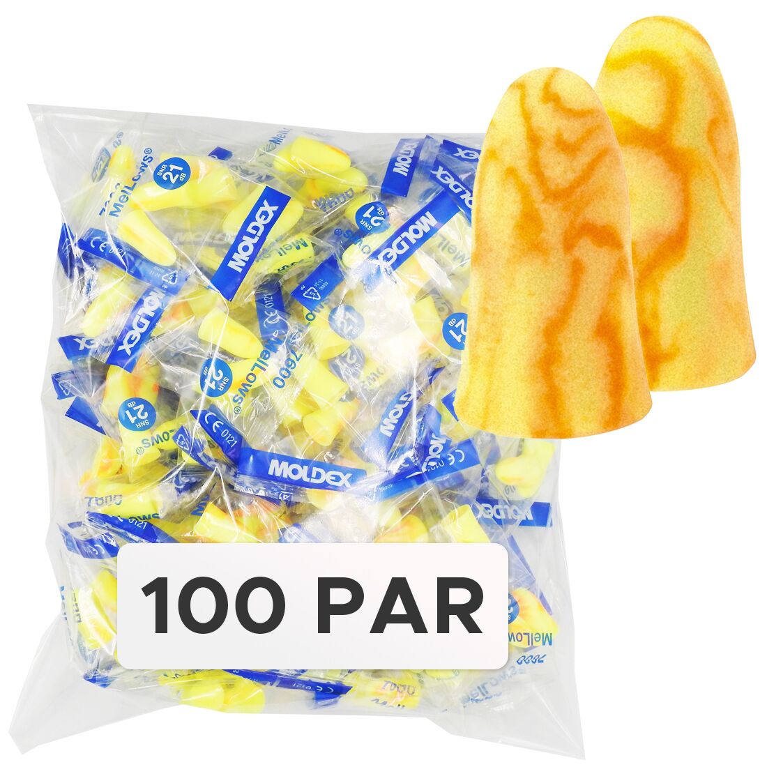7600 100 Moldex MelLows 7600