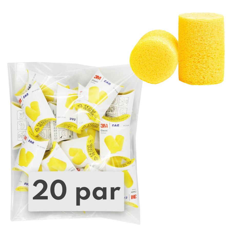 Classic 20 Stopery do uszu 3M EAR Classic