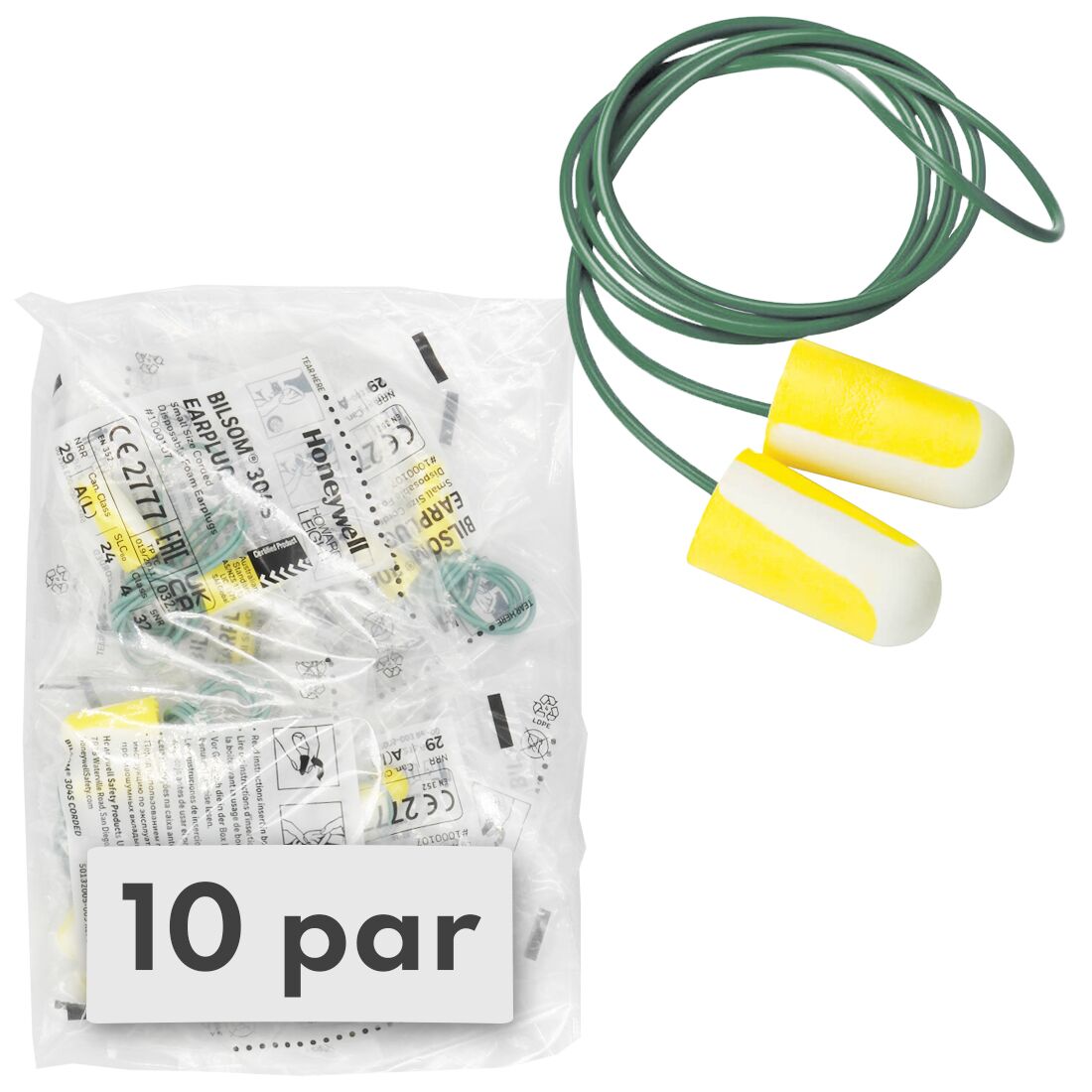 304S 10 Zatyczki na żyłce